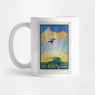 NASA vintage poster Mug